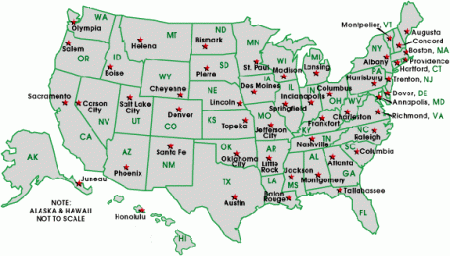 U.S. Map