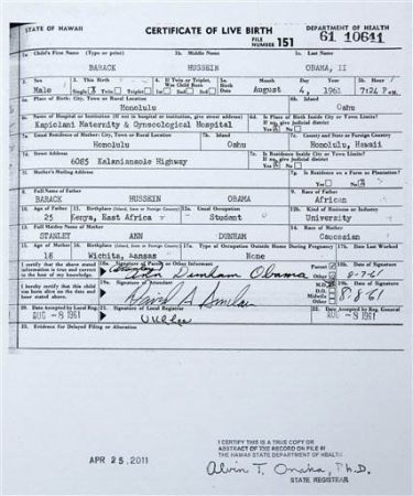 Obama's long-form BC