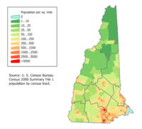 New Hampshire Map