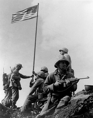 Mt. Suribachi Flag-raising