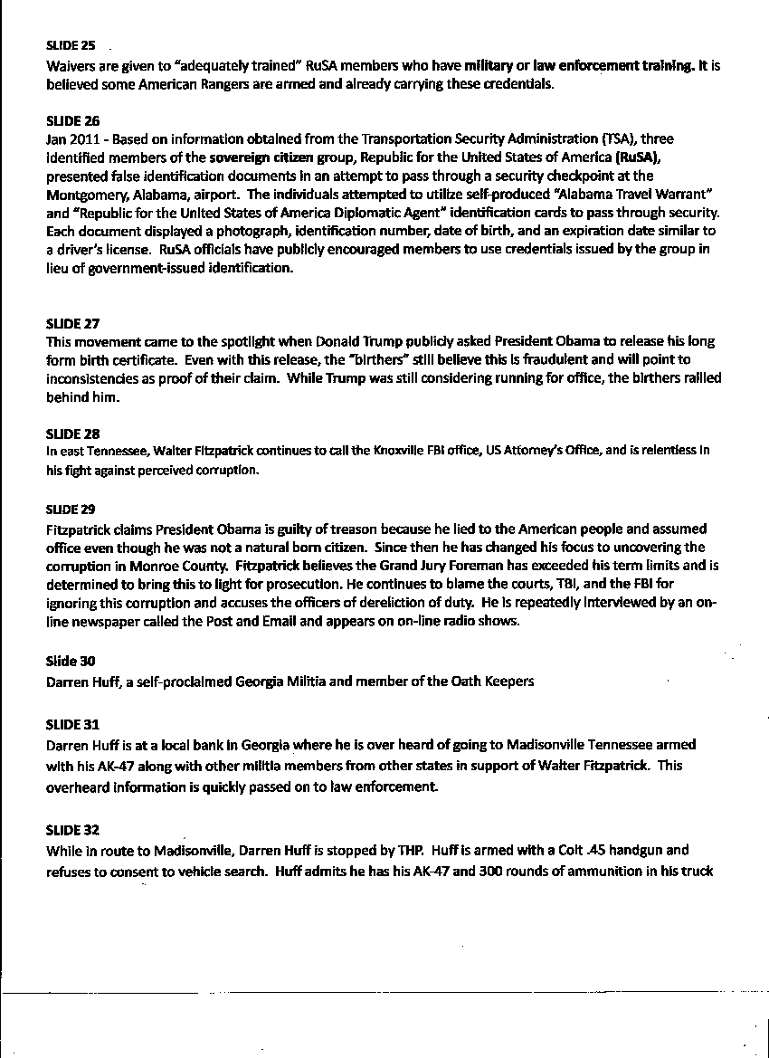 Talking Points P&E 001