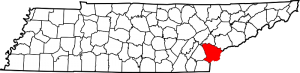 Monroe County TN Map