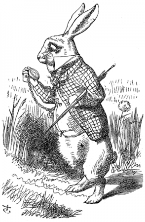 Rabbit from Alice in Wonderland