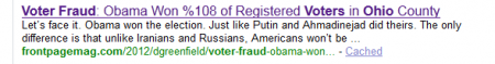 Voter Fraud FrontPageMag
