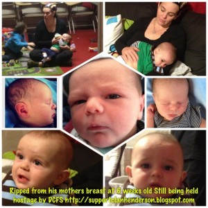 The Henderson Baby and mother