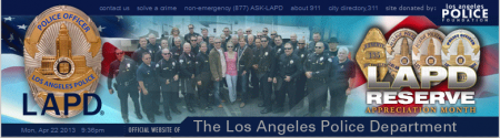LAPD Masthead