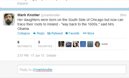 Mark Knoller 1600s obama