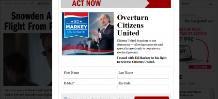 TPM Political Ad Screenshot