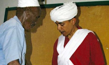 Obama Somali Muslim Garb