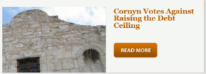 Cornyn debt ceiling vote