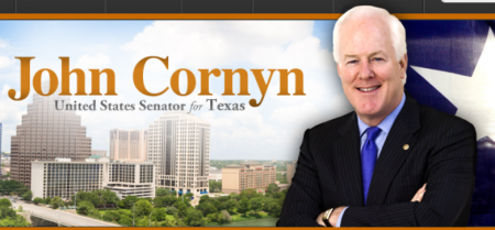 Sen. John Cornyn from website