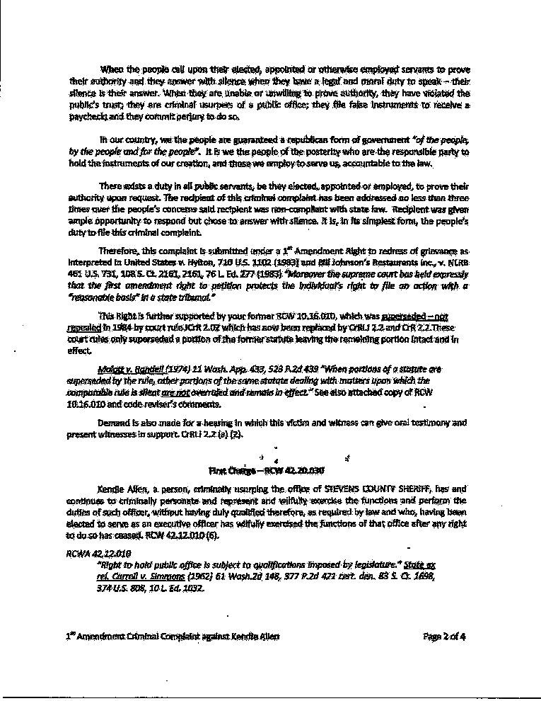 Kendle Allen criminal complaint 3