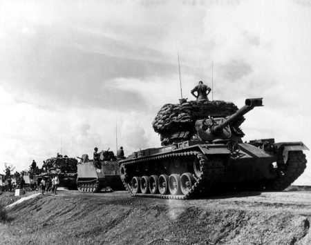Vietnam War Army tank