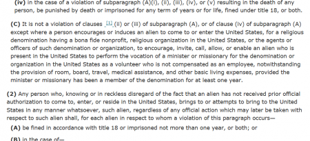 8 USC Section 1324 part 3