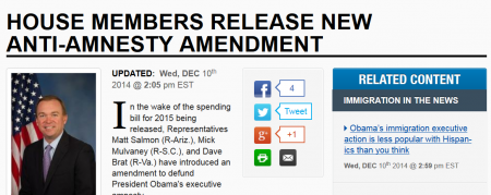 Numbers USA Front page