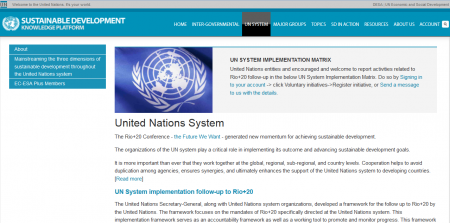 UN Sustainable Development