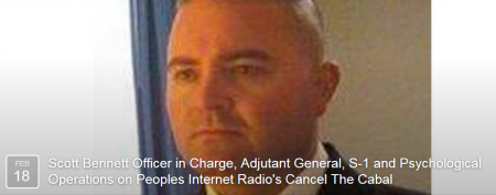 Cancel the Cabal Scott Bennett radio show appearance