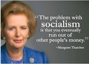 Margaret Thatcher socialism comment