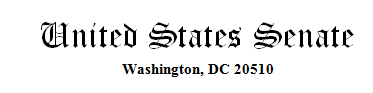 U.S. Senate Old English