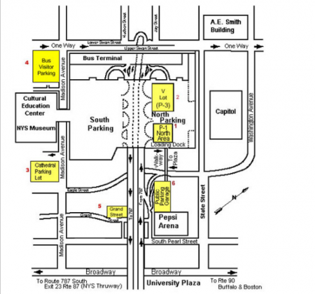 Empire State Plaza Parking