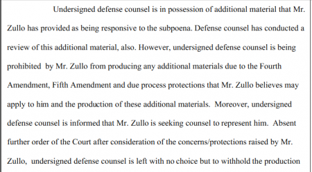 Arpaio Attorneys Zullo 10-20-15 #2