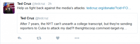 Cruz media sending researchers to Cuba