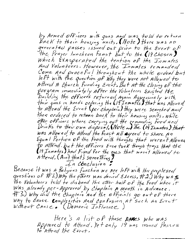 Jerome Johnson Religious Feast p2 25 percent