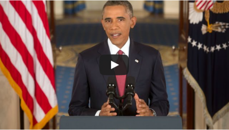 Obama speaking about ISIL