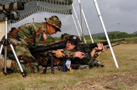 U.S. Army Reserve soldiers together