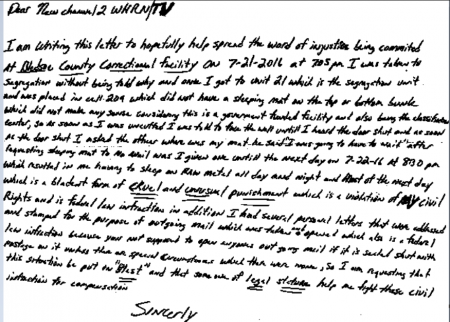 Inmate Letter Pikeville Enlarged