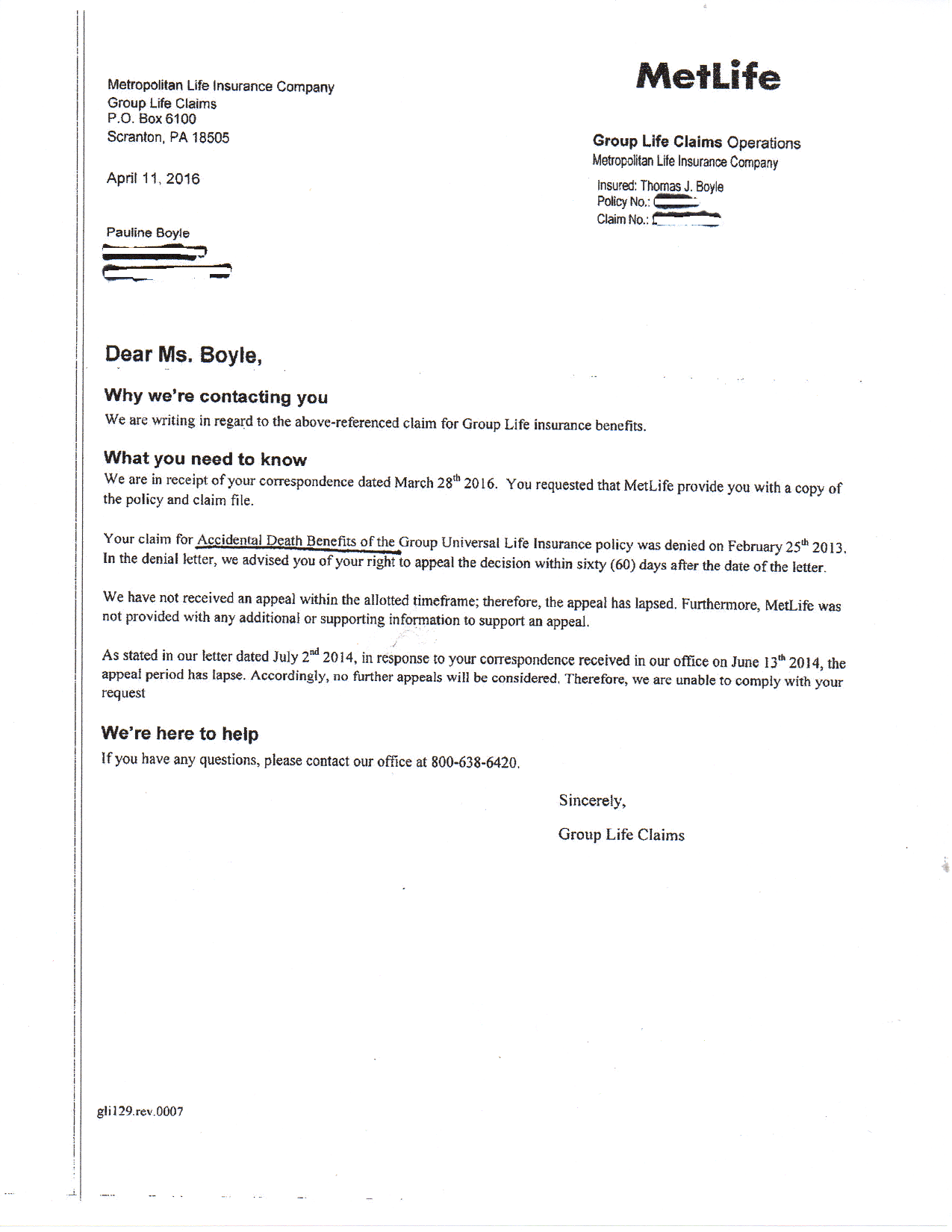 Boyle Metlife 04-11-16 letter193