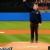 Opening World Series Pitch, 2001