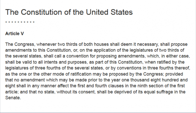 An Article V Convention of States – The Post & Email