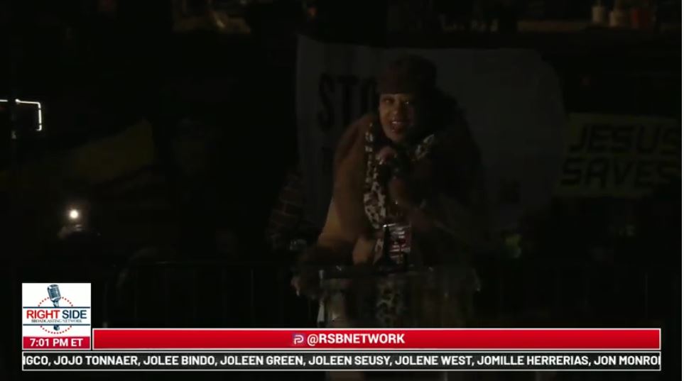 Live Streaming of “Stop the Steal” Pre-Rally