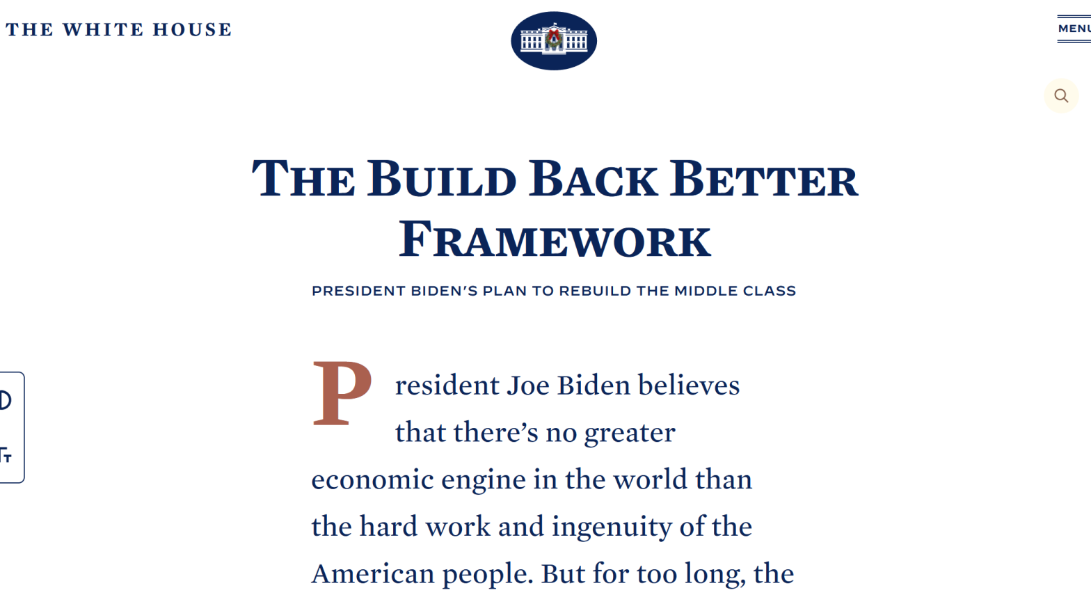Biden Will Build Back COVID Fear