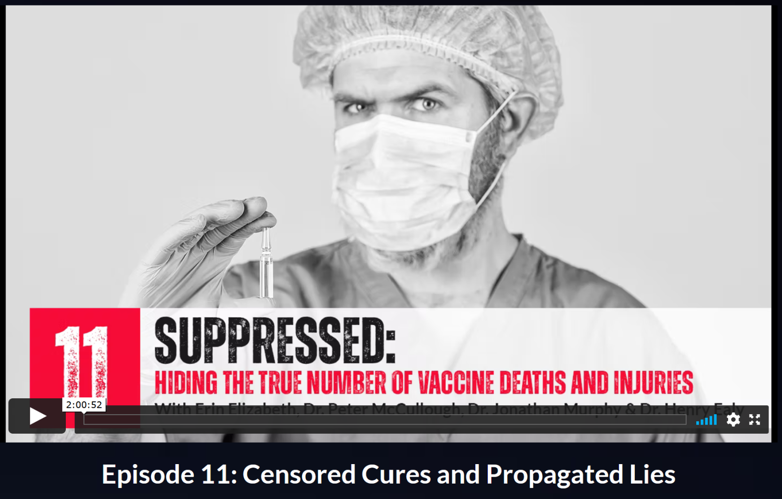 “Vaccine Secrets:  RELOADED” Issues Two More Videos
