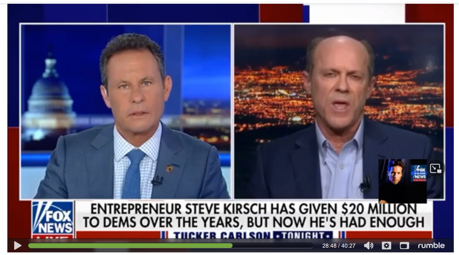 Kirsch Speaks with Kilmeade about Vaccine Injuries
