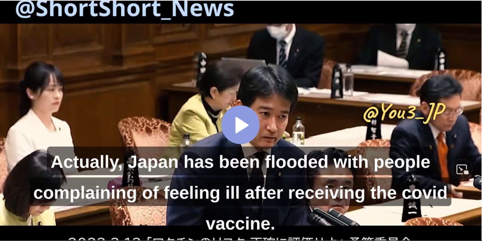 Japan Sees Major Pushback against Big Pharma and Corrupt Japanese Health Officials who are Covering Up COVID-19 mRNA Vaccine Injuries and Deaths – Highest Excess Deaths now Since WWII
