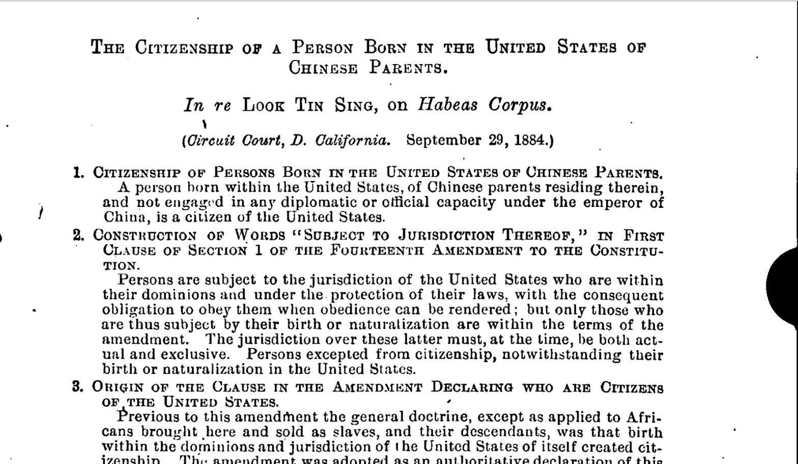 “Citizenship” vs. “natural born Citizen”