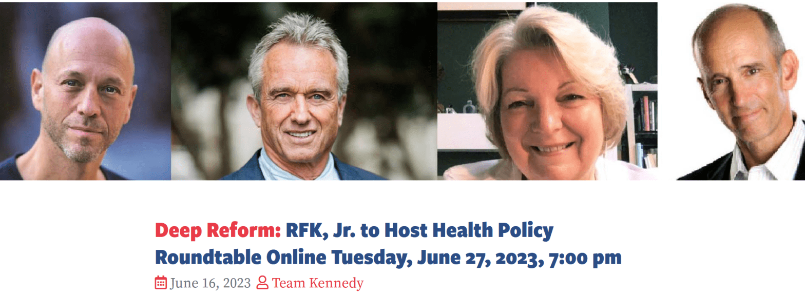 RFK Jr. to Host Health Roundtable