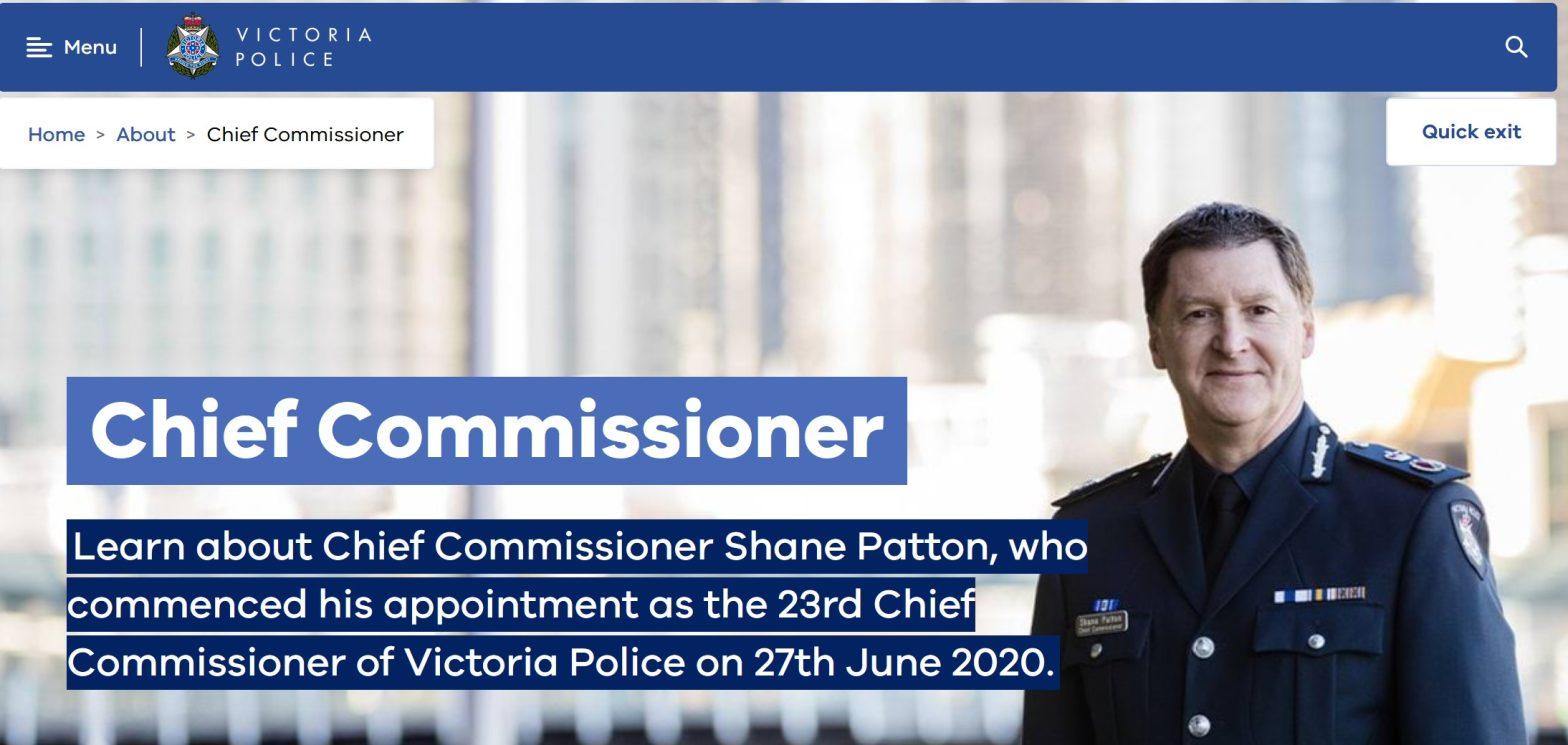 Bravo, Chief Commish!