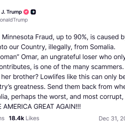 What is Ilhan Omar’s “Scam?”