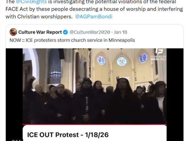 The Invasion of the Church was the Last Straw (RR)