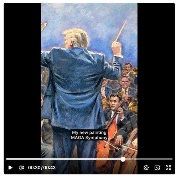 “MAGA” Message Brought to Art