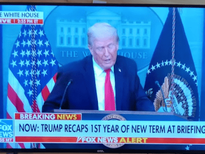 Trump Speaks at White House Press Conference, Invokes Ilhan Omar