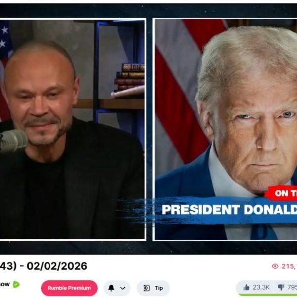Trump to Bongino:  “I Won the State Three Times”