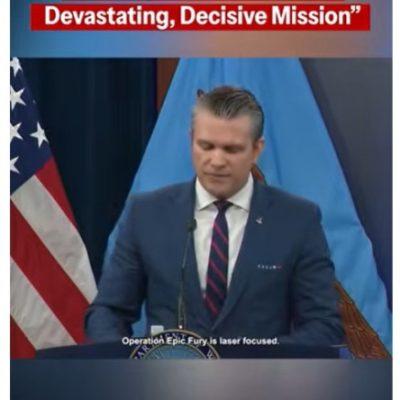 Unapologetically America First; Perspective on Pete Hegseth’s Remarks 03/02/2026