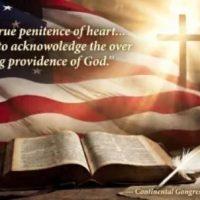 Congress Proclaims a Day of Prayer 250 Years Ago
