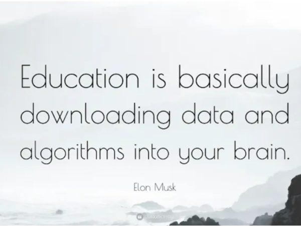 Elon Musk on Education