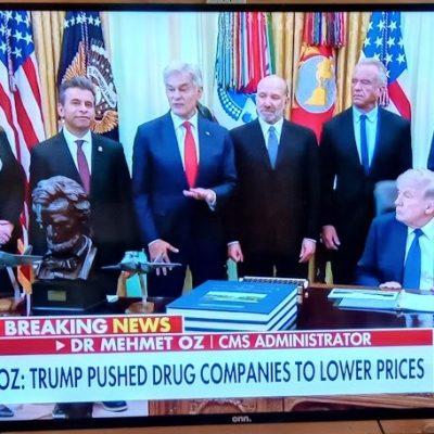 Trump:  17 of the Largest Pharma Companies Agree to Drop Prices